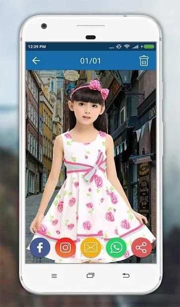 Girl Photo Suit Editor screenshot 1