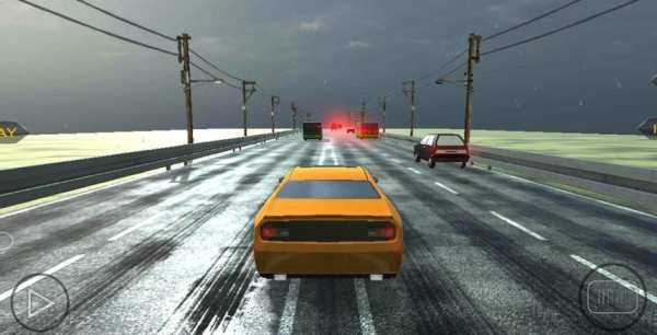 Endless Car Racing on Highway in Heavy Traffic screenshot 2