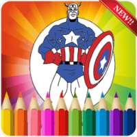 Super Hero Coloring
