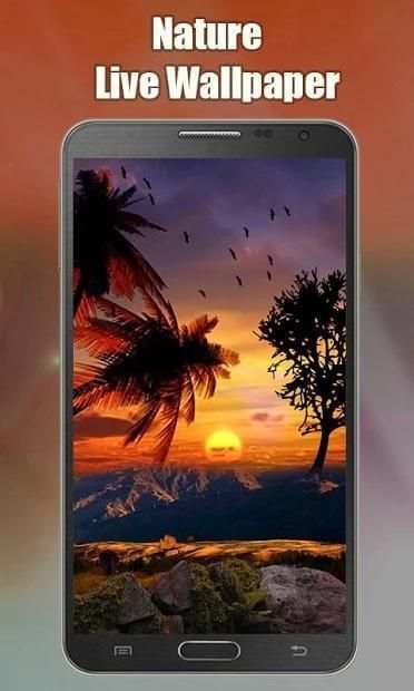 Nature Live Wallpaper स्क्रीनशॉट 3