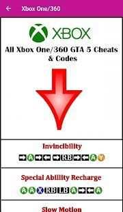 Cheats For GTA 5 2018 स्क्रीनशॉट 3
