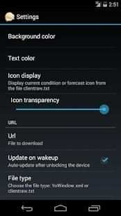 Weather Personal Widget screenshot 2
