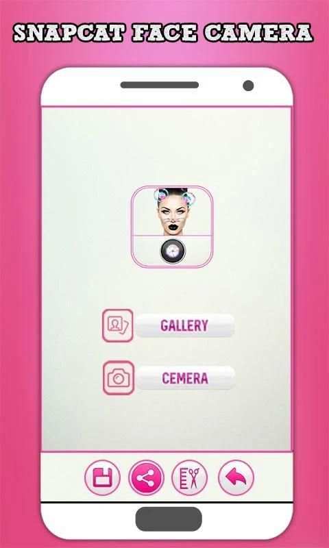 Snapcat Face Camera Maker screenshot 1