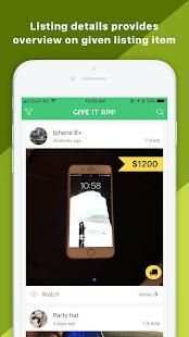 Give It App स्क्रीनशॉट 3