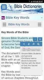 Bible Dictionaries скриншот 2