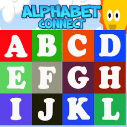 Belajar huruf Alphabet : connect game icon