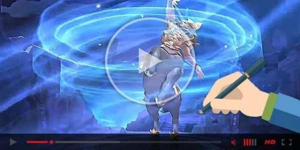 Video Learn Drawing ML Char Mobilelegend For Kids screenshot 2