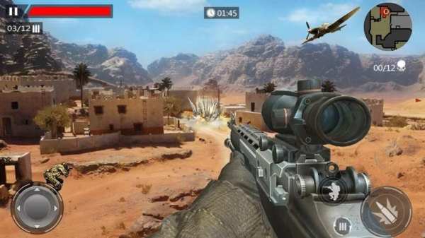 Mountain Sniper Army shooting screenshot 7