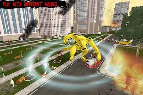 Angry Werewolf City Rampage 2018 screenshot 12
