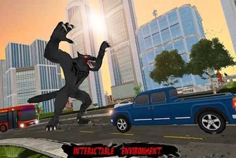Angry Werewolf City Rampage 2018 screenshot 9