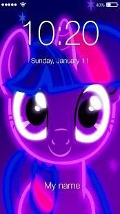 Neon Pony Little My Phone Lock Password screenshot 7
