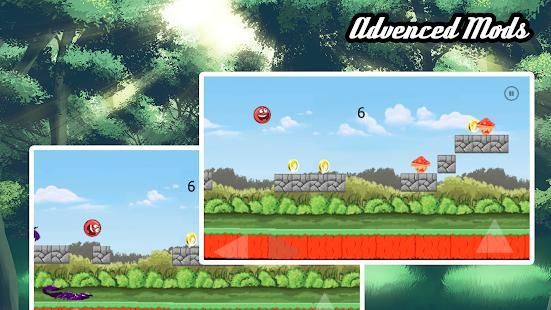 Red Bouncing Ball Adventure 2 स्क्रीनशॉट 1