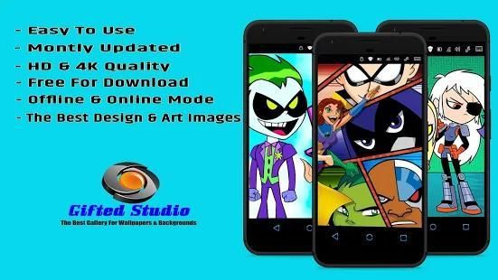 Teen Titans Wallpapers HD स्क्रीनशॉट 2