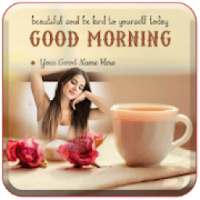 Good Morning Photo Frames on 9Apps