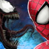 Dark Venom Spider Superheroes Fighting Games