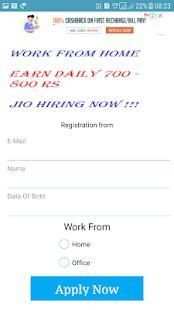 Jio Online Jobs From Home स्क्रीनशॉट 4