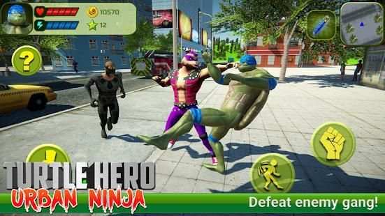 Turtle Hero: Urban Ninja screenshot 2