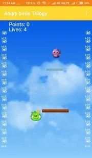 Angry Birds falls down स्क्रीनशॉट 2
