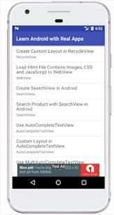Learn Android with Real Apps screenshot 2