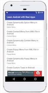 Learn Android with Real Apps screenshot 4