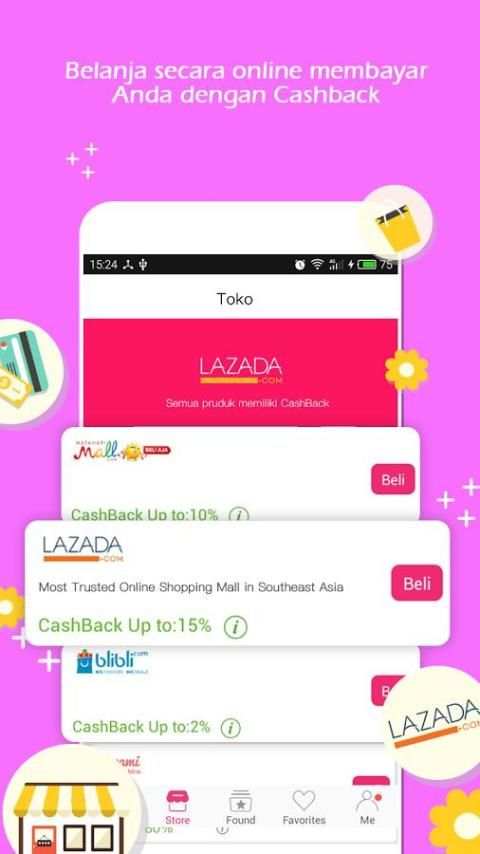 ShopRebate-Belanja online dengan Cashback screenshot 2