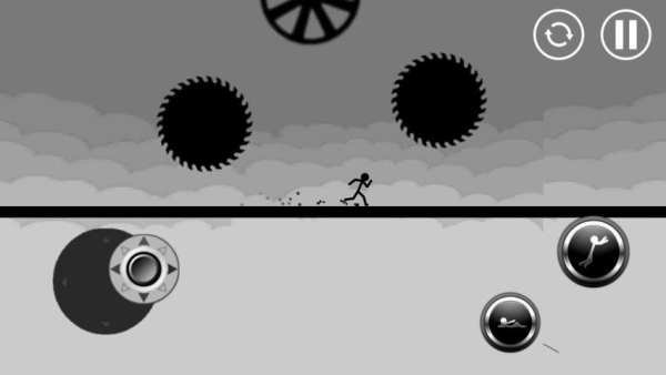 Stickman Jump Parkour: New Vector Man Adventure screenshot 1
