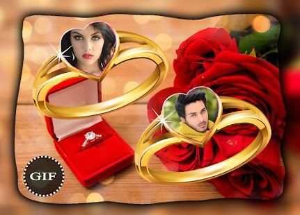 Gif Engagement Ring Photo Frame 2018 screenshot 2