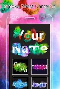 Smoke Effect Name Art screenshot 3