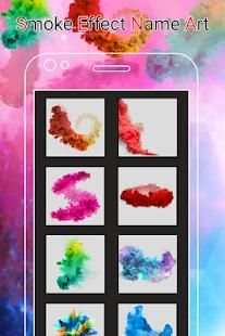Smoke Effect Name Art screenshot 1