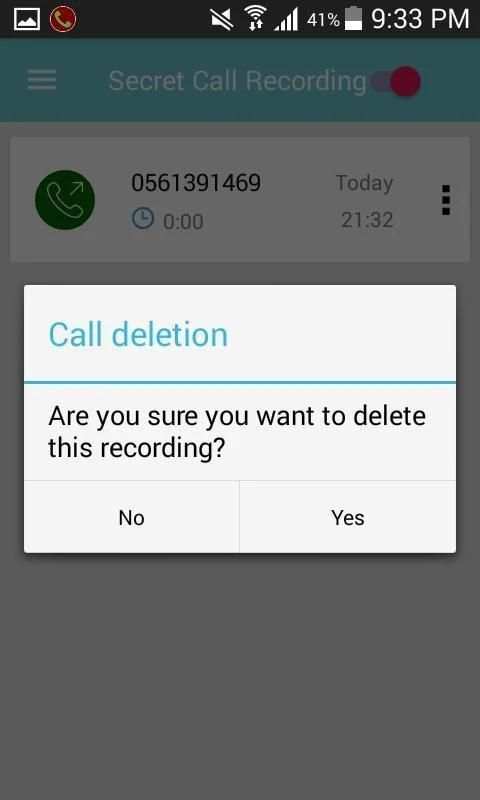 Secret Call Recording स्क्रीनशॉट 3