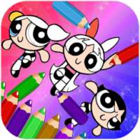 Power Girls Coloring Game