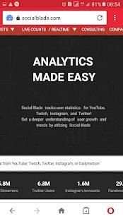 Real time youtube socialblade screenshot 7