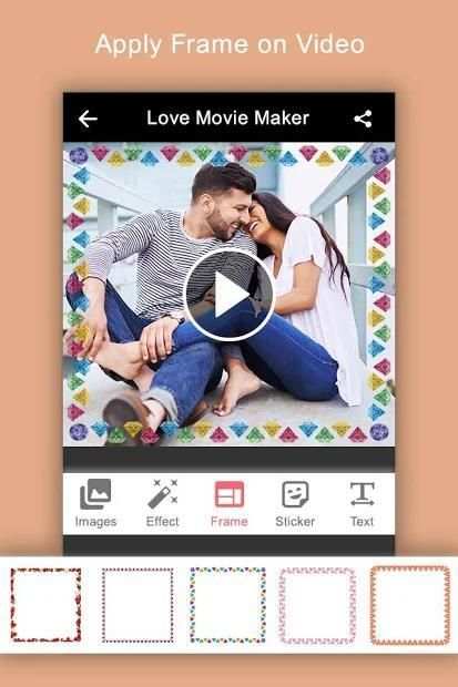 Love Photo Video Maker With Music स्क्रीनशॉट 3