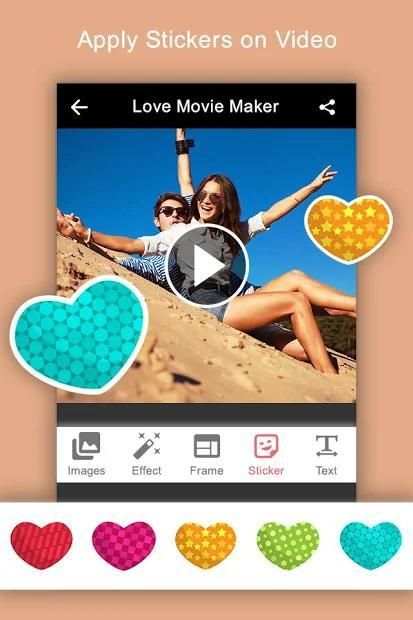 Love Photo Video Maker With Music स्क्रीनशॉट 5