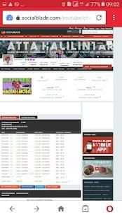 Real time youtube socialblade screenshot 1
