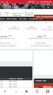Real time youtube socialblade screenshot 4
