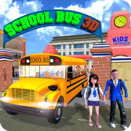 Modern High School Big Bus Driving Simulator आइकन
