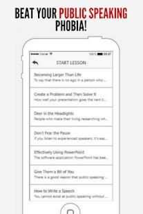 Public Speaking Course screenshot 1