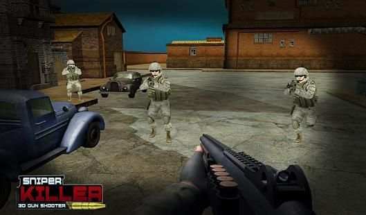 Sniper Killer 3d Gun Shooter screenshot 2