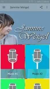 Jannine Weigel Song Mp3 screenshot 5