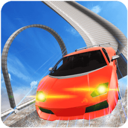 Mega Ramp Speed Car Racing Simulator आइकन
