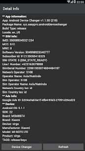 Android Device Changer screenshot 1