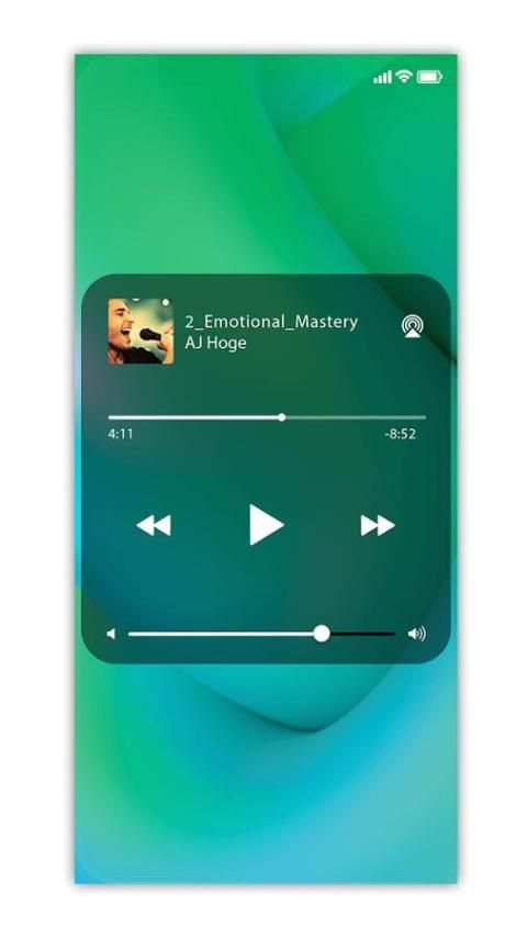 control center-control panel,lock screen screenshot 1