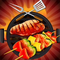 Grill Food Cooking Game: Kitchen Master Chef BBQ आइकन