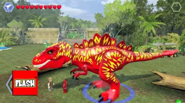 New LEGO Flash And Dino Trick screenshot 1
