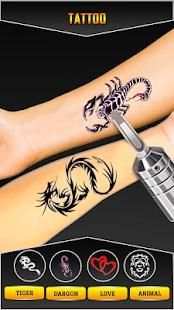 Tatoo Your Photo: Photo Editor स्क्रीनशॉट 1