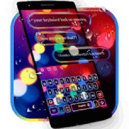 Colorful SMS Neon Keyboard