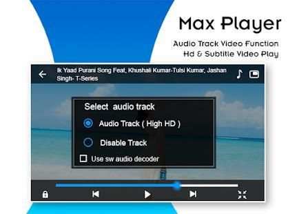 Full HD Video Player : MAX Player screenshot 1