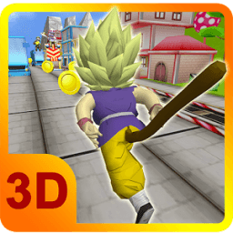 ikon 3D Goku Clash Dragon Run Saiyan Ultimate