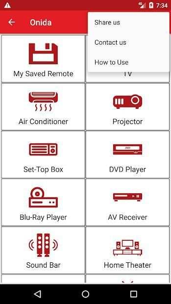 Onida TV Remote screenshot 7